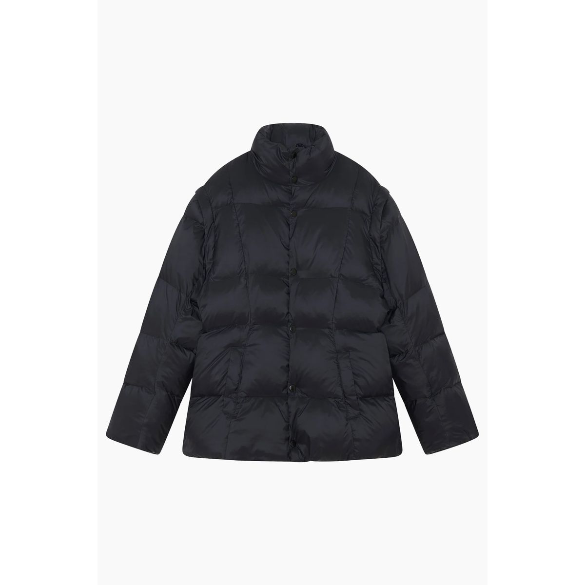 Leoni Short Padded Jacket - Black - Wood Wood - Sort M