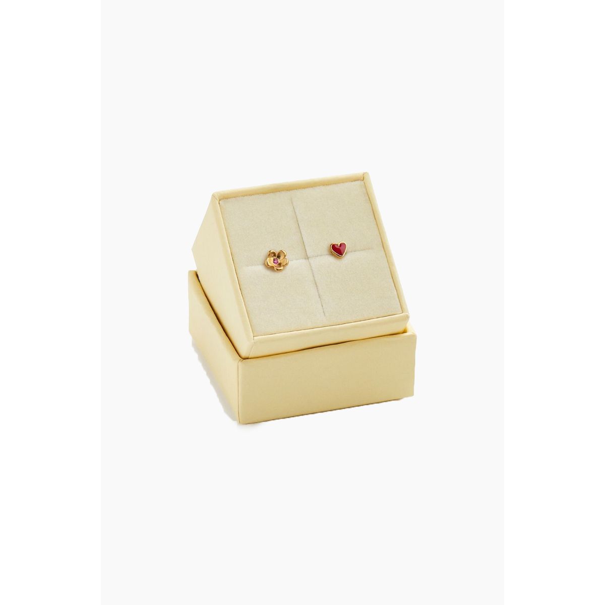 Love Box - Hot Garden Love Petit Love Heart Burgundy - Gold - Stine A - Guld One Size