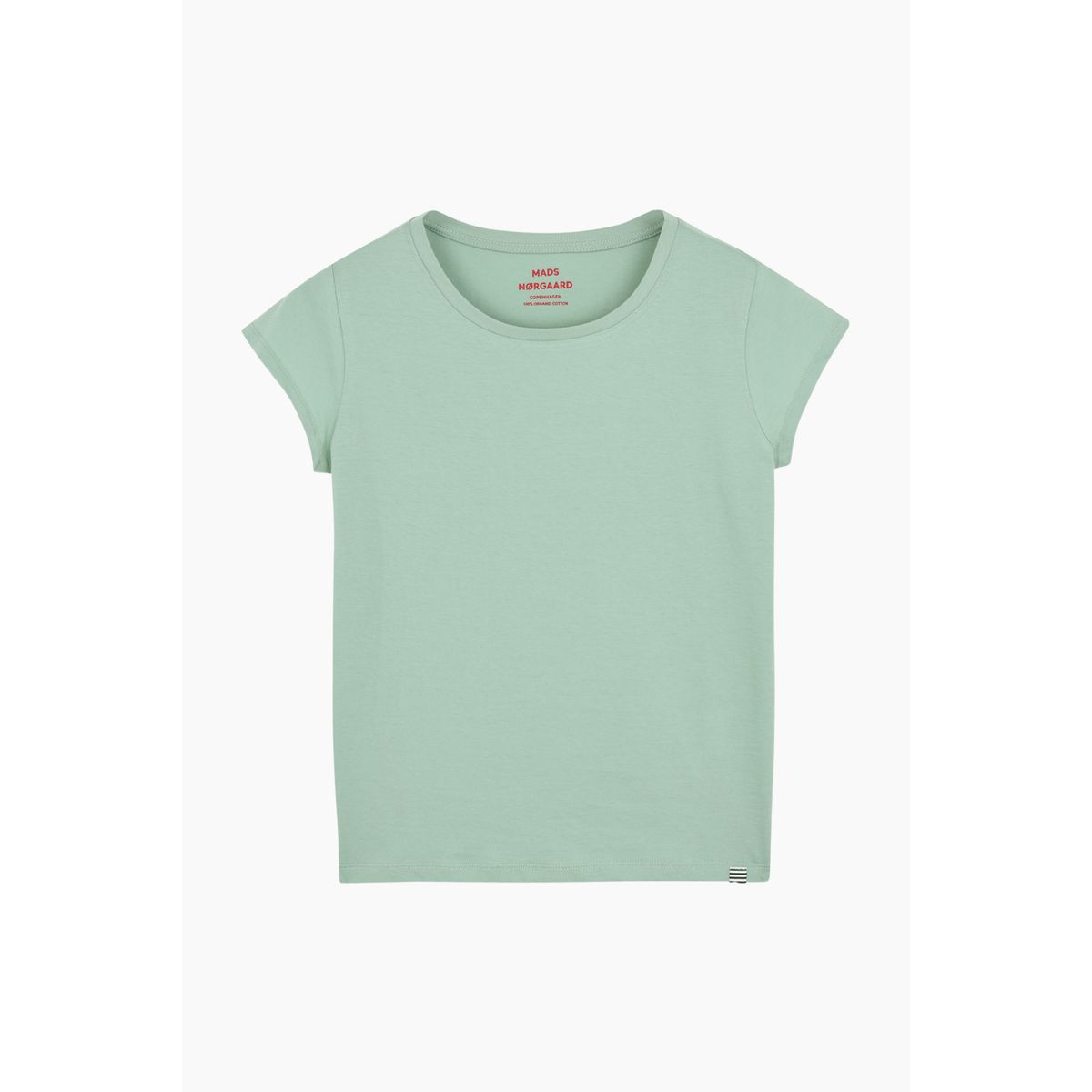 Organic Jersey Teasy Tee FAV - Jadeite - Mads Nørgaard - Grøn M