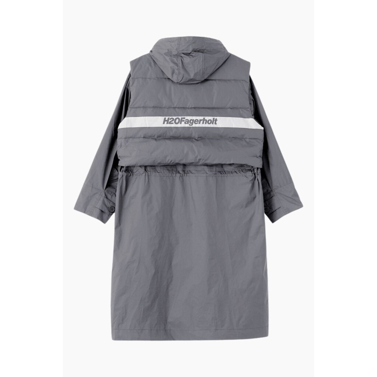 Rain Coat - Koala Grey - H2O Fagerholt - Grå XS