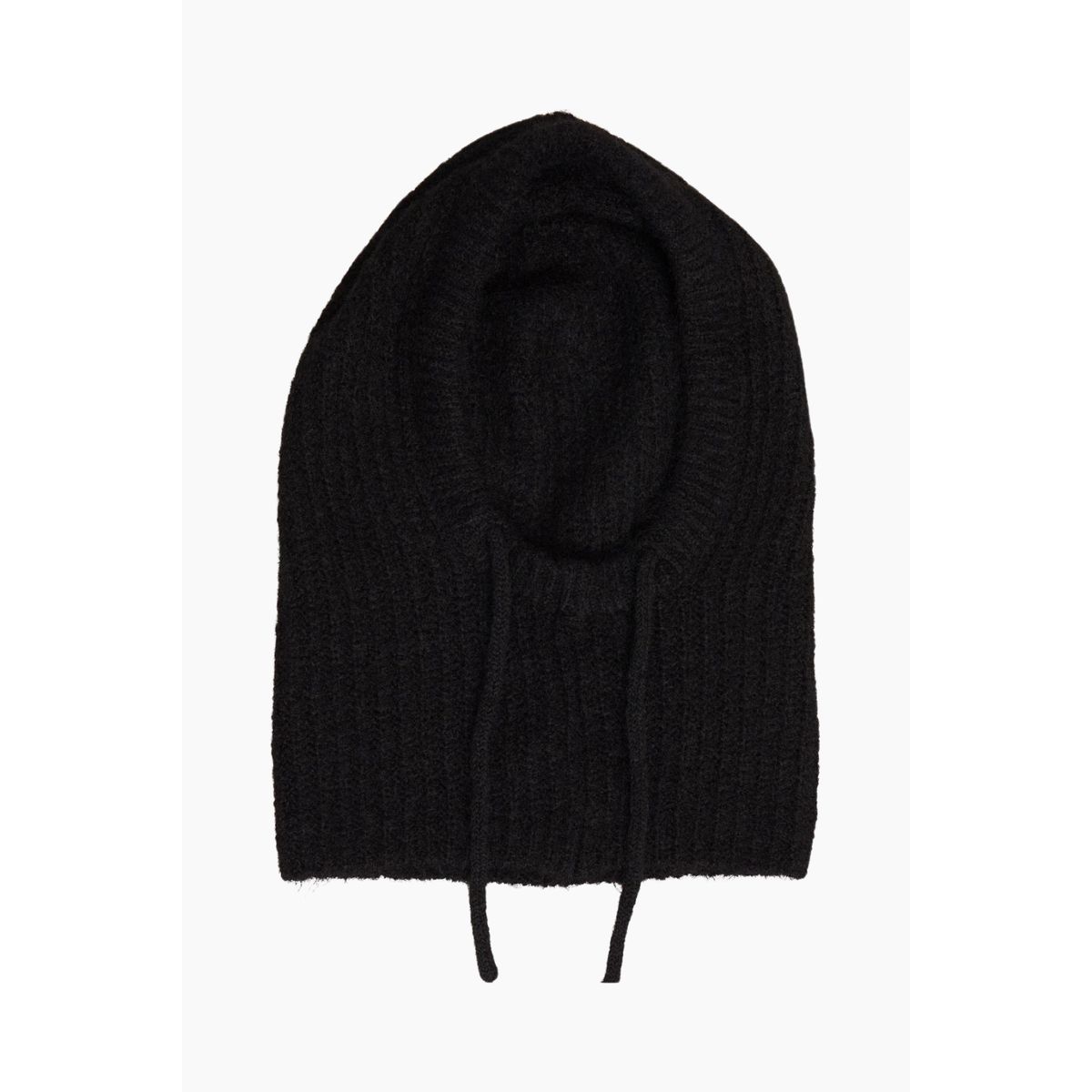 Objmilu Knit Balaclava - Black - Object - Sort One Size