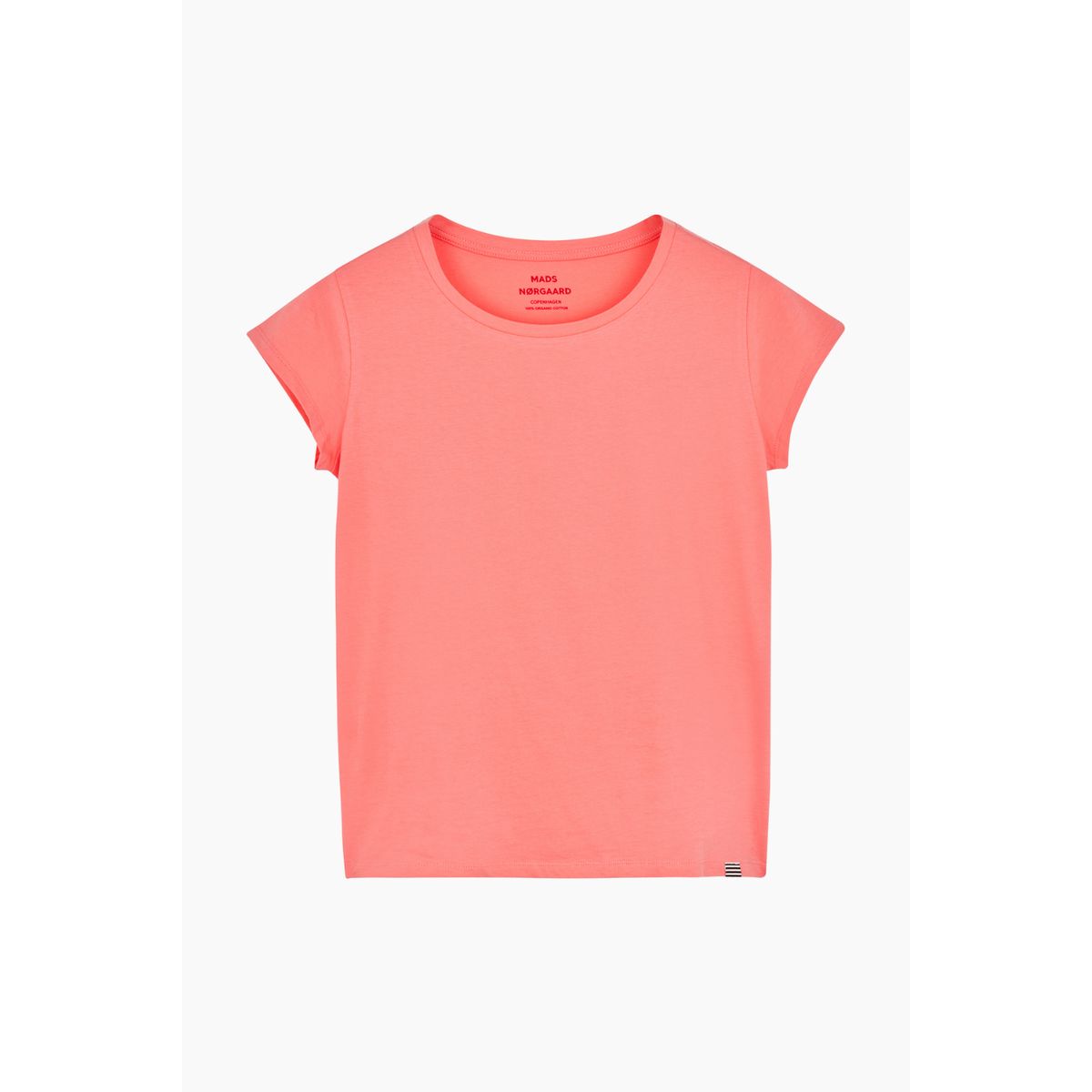 Organic Jersey Teasy Tee FAV - Shell Pink - Mads Nørgaard - Pink M