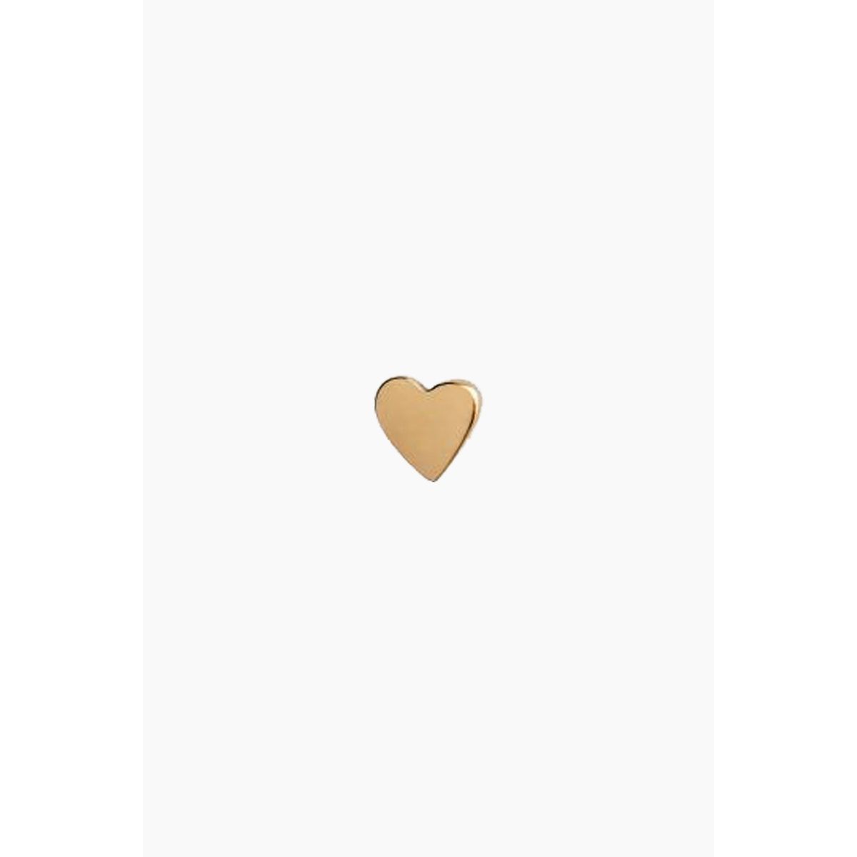 Petit Love Heart Earring Piece - Gold - Stine A - Guld One Size