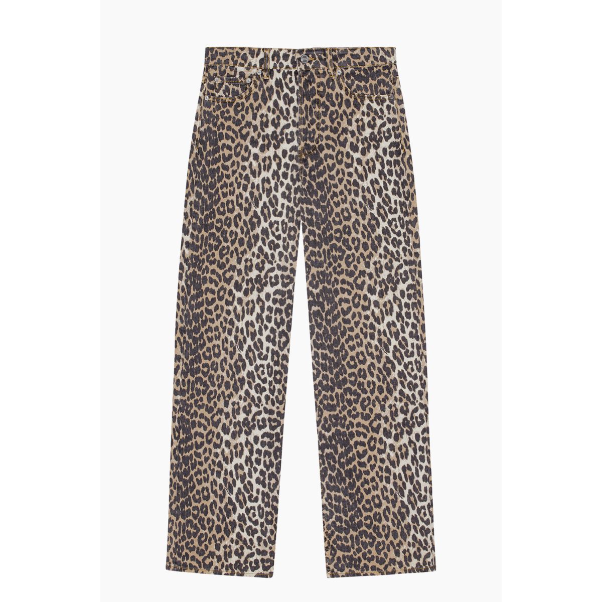 Print Denim Izey J1527 - Leopard - GANNI - Leopard 28