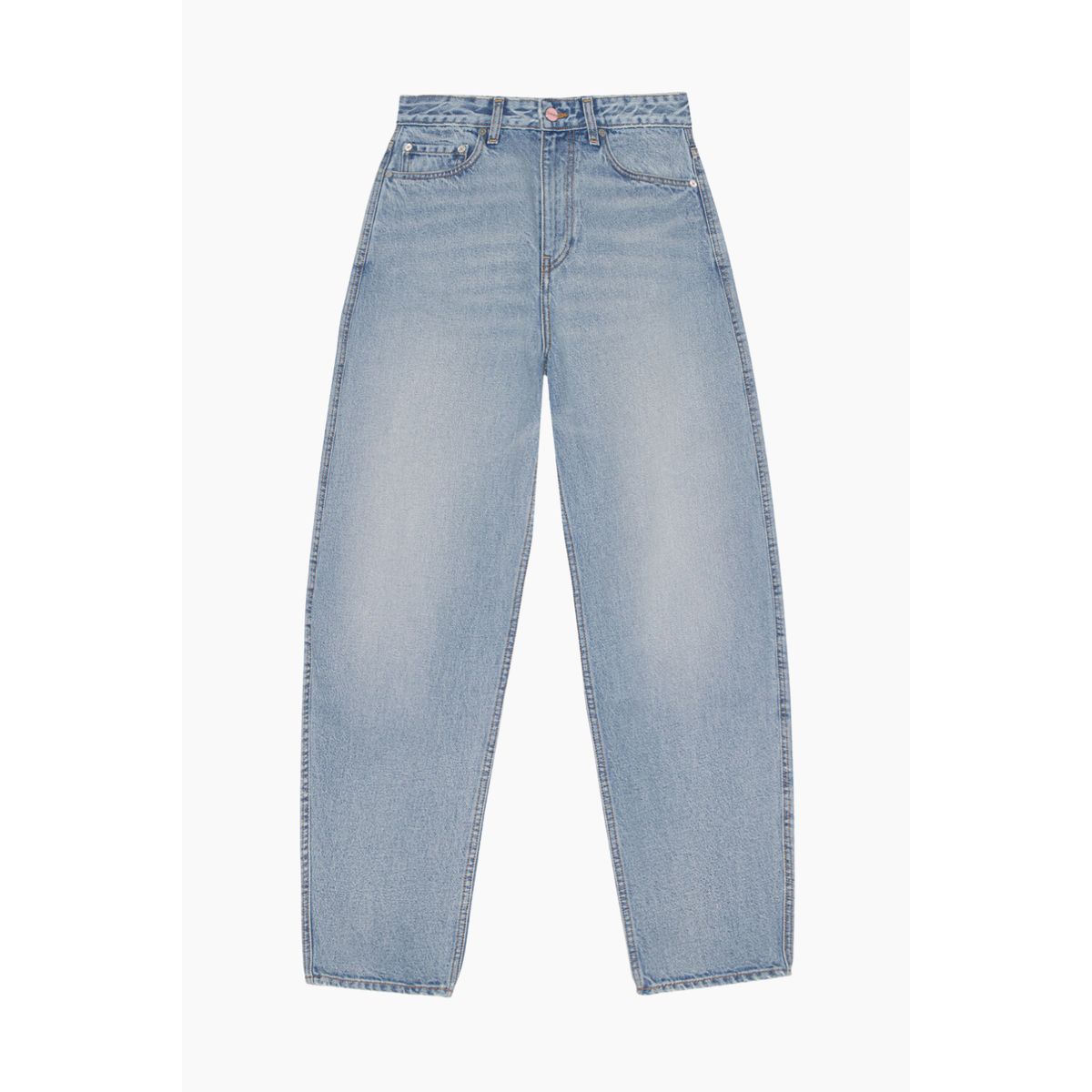 Rigid Denim Stary Jeans J1641 - Light Blue Vintage - GANNI - Blå 29/32