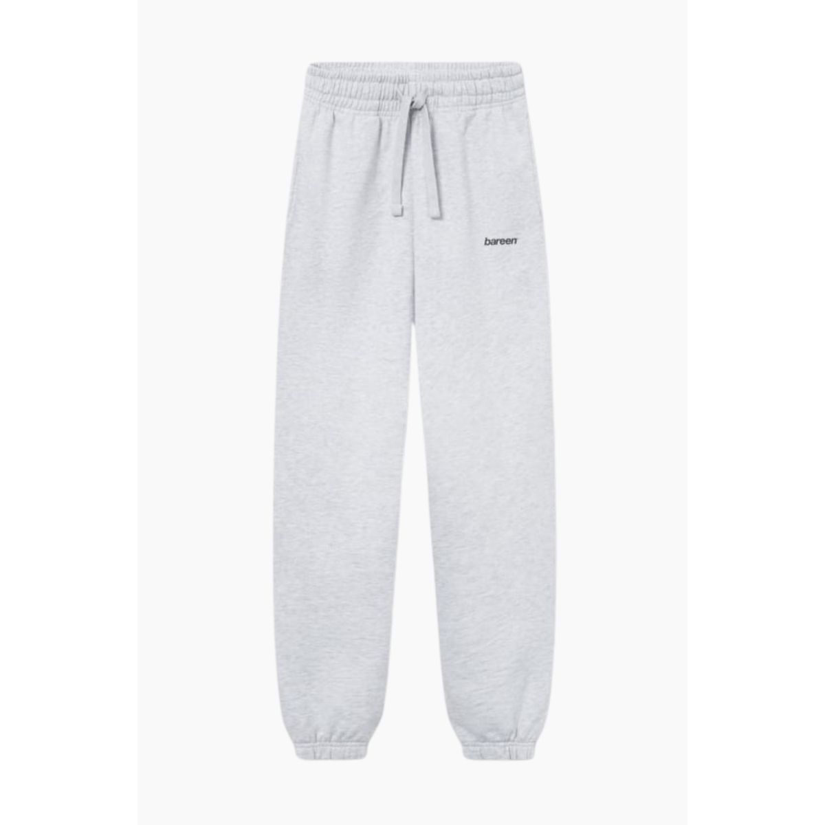 Sweatpants Heavy Logo - Cloudy Grey - bareen - Grå L