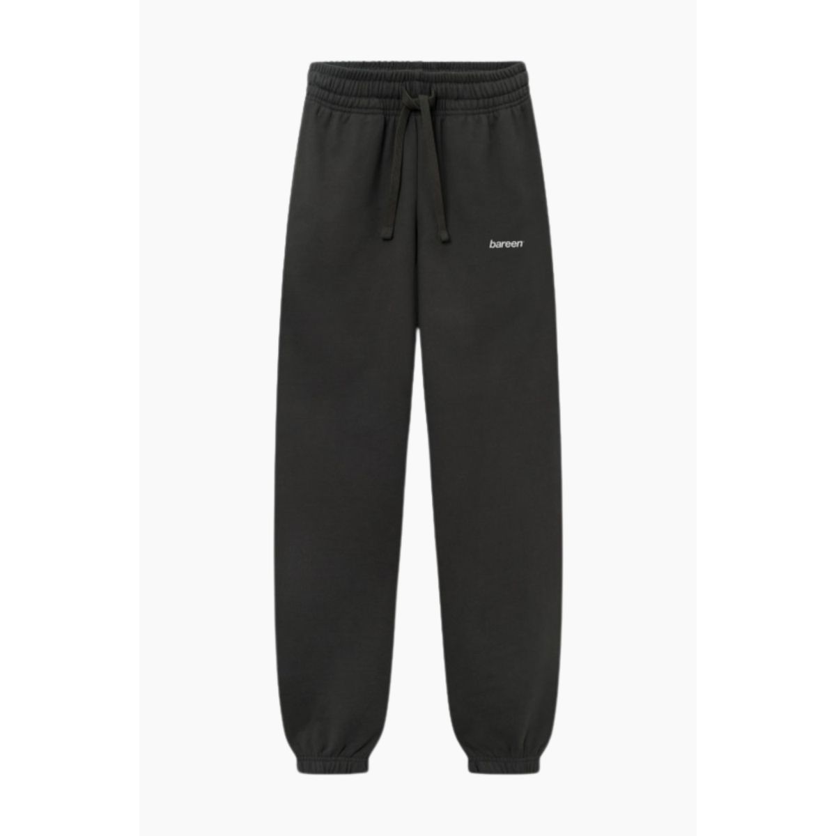 Sweatpants Heavy Logo - Black - bareen - Sort L