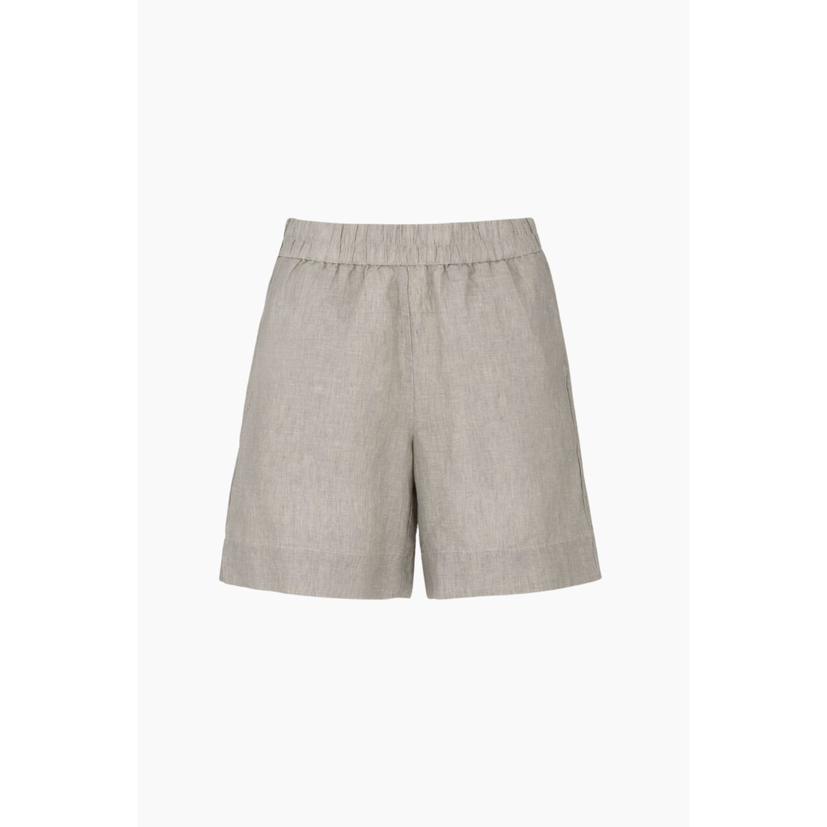 Shorts Long Linen - Grey - Aiayu - Grå L