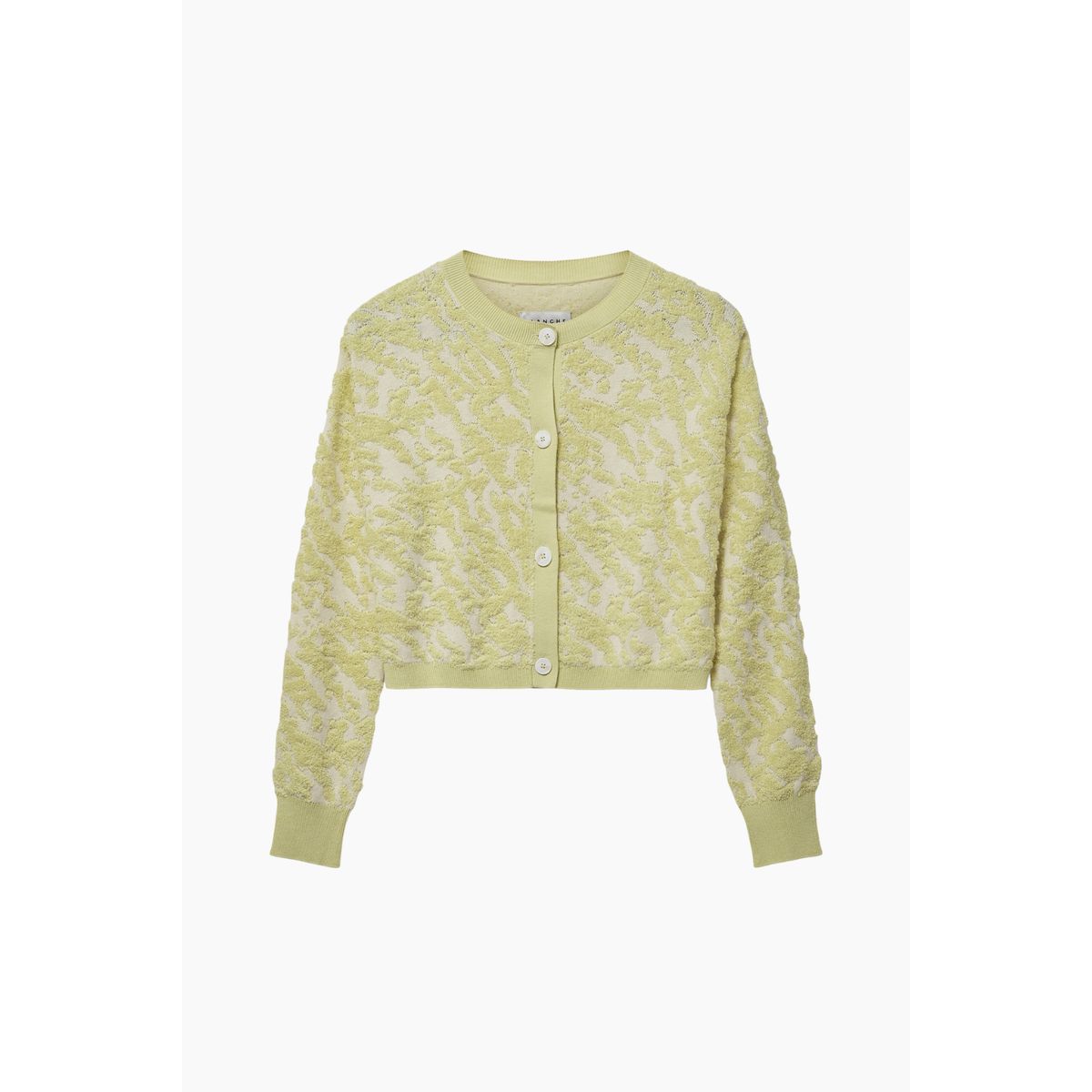 Soleil-BL Cardigan - Yellow Tender - Blanche - Gul XL