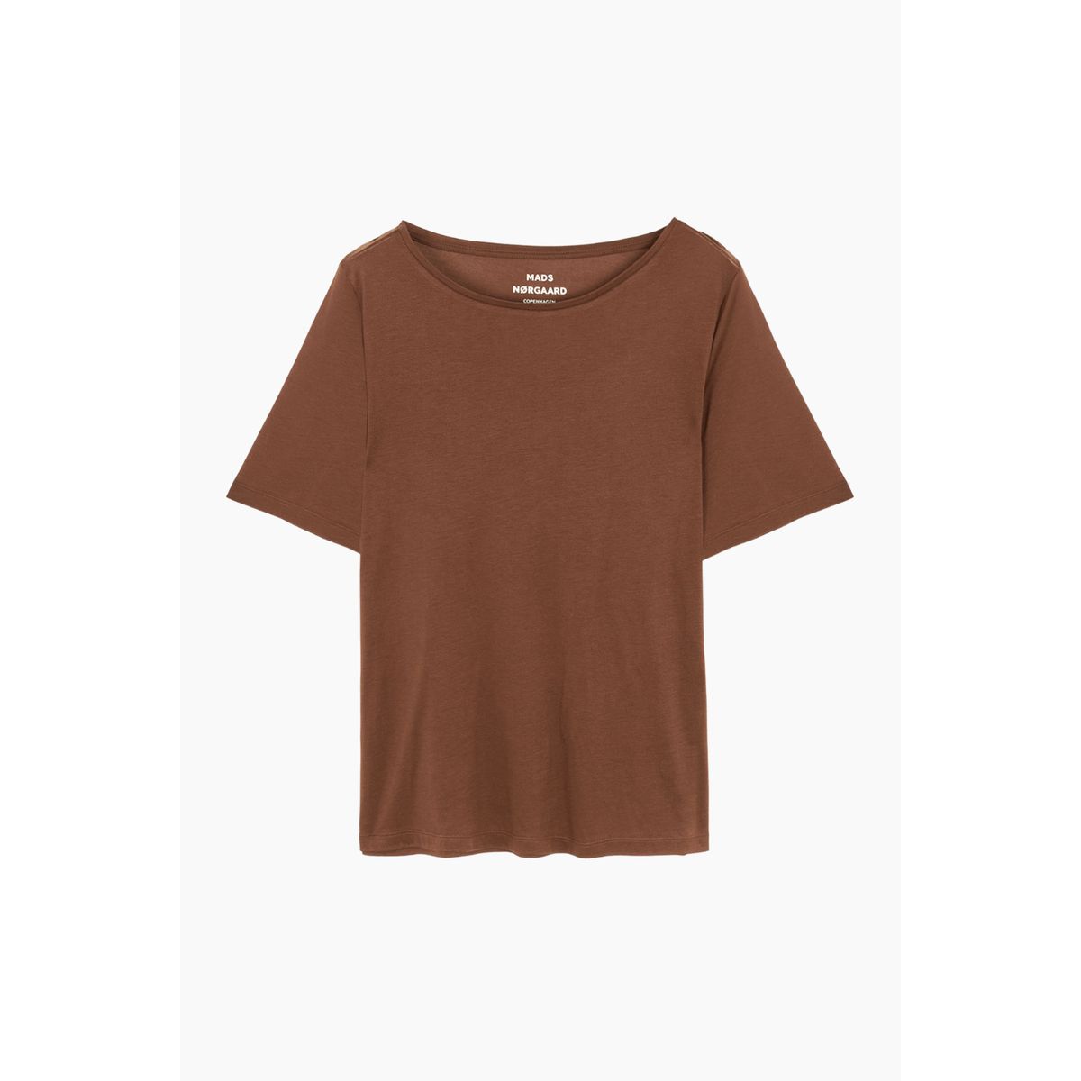 Tence Morty Tee - Cambridge Brown - Mads Nørgaard - Brun S