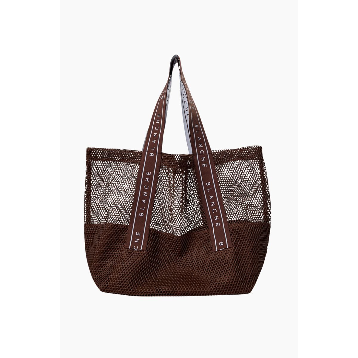 Tote-BL Logo - Hot Fudge - Blanche - Brun One Size