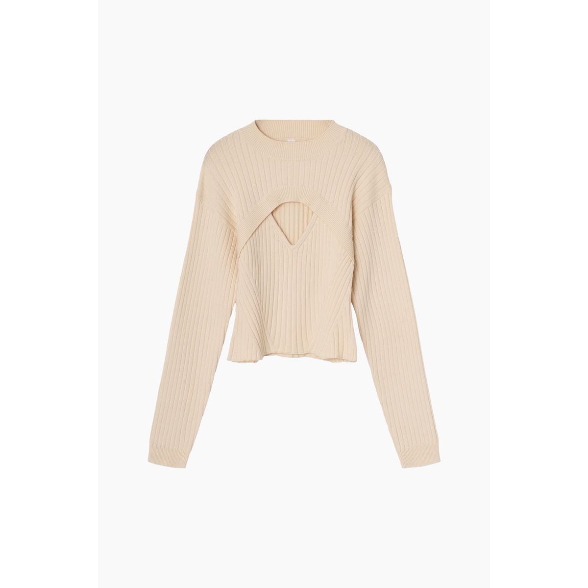 VivianRS Knit Blouse - Creme - Résumé - Creme L