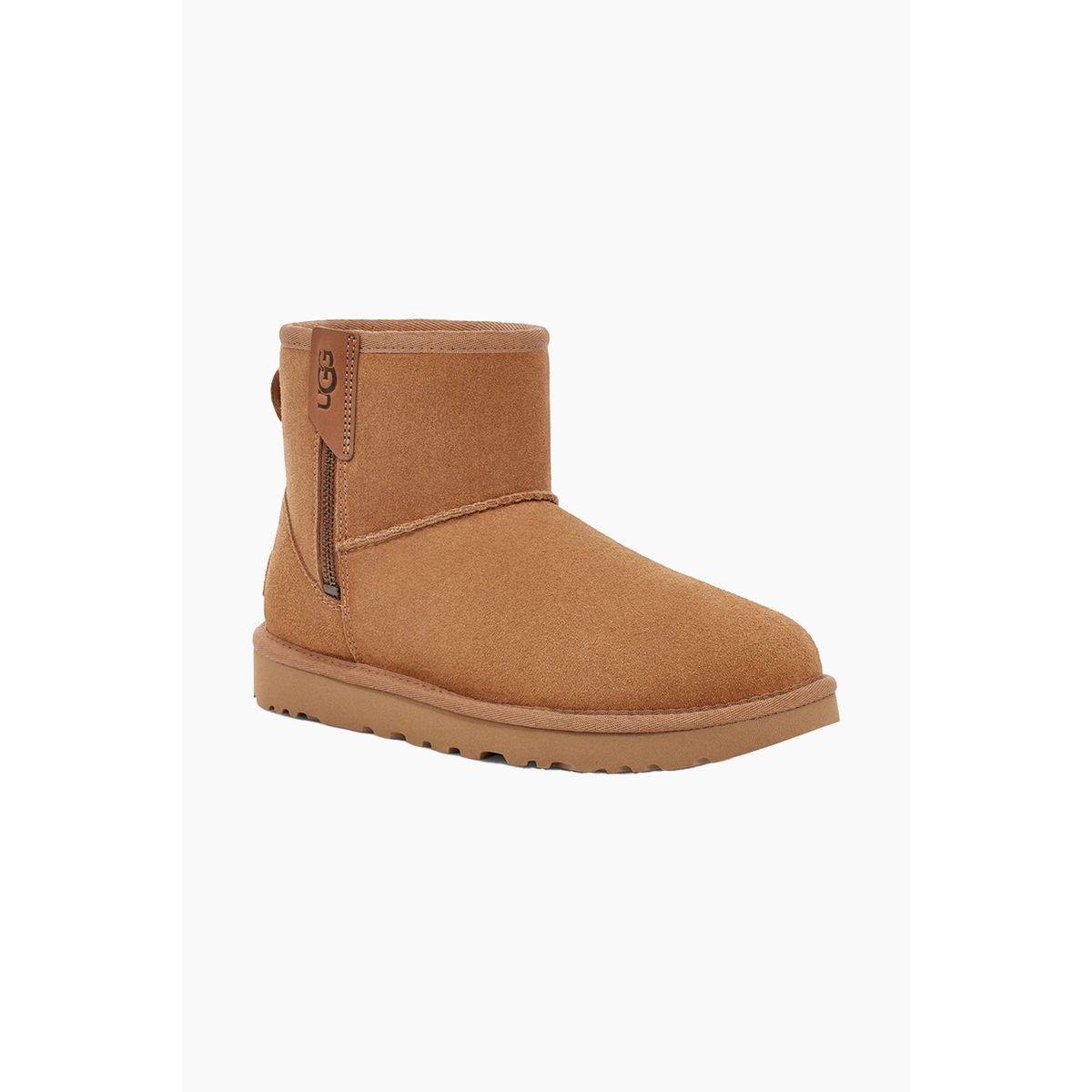 W Classic Mini B Zip - Chestnut - UGG - Brun 40