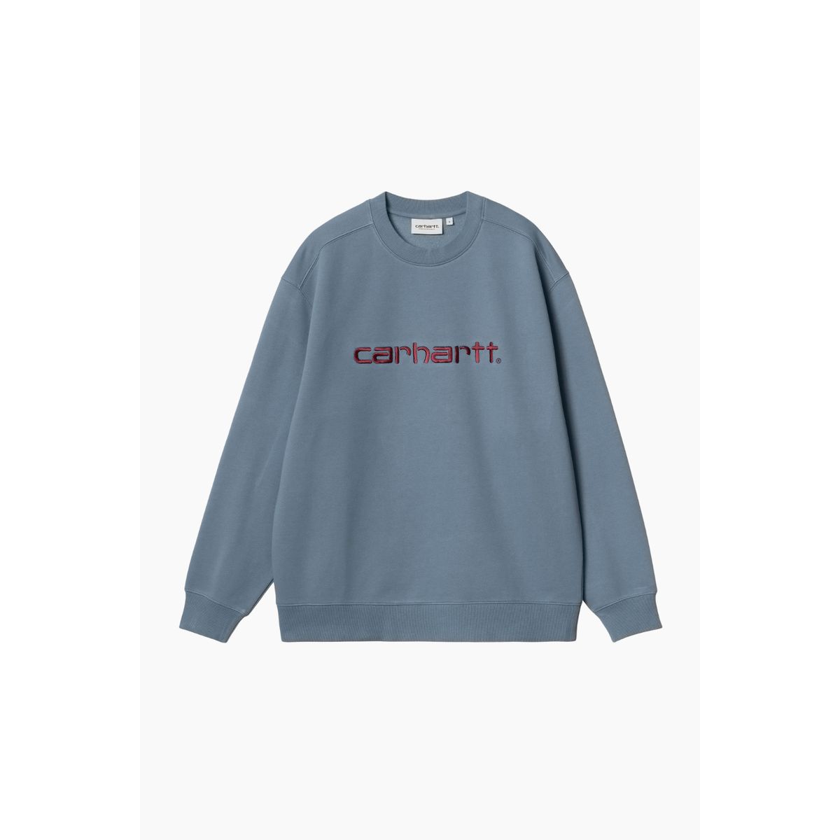 W' Carhartt Sweat - Positano/Malbec - Carhartt WIP - Blå M