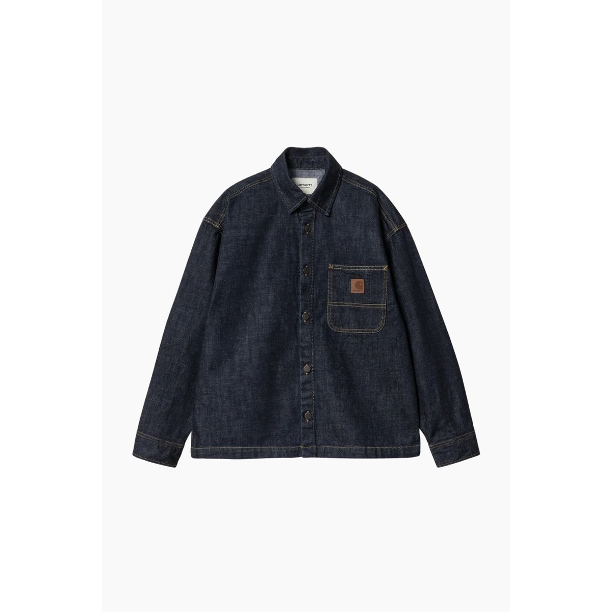 W' Lovilia Shirt Jacket - Blue Rinsed - Carhartt WIP - Blå S