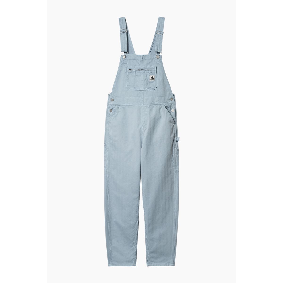 W' Norris Bib Overall - Misty Sky (Garment Dyed) - Carhartt WIP - Blå M