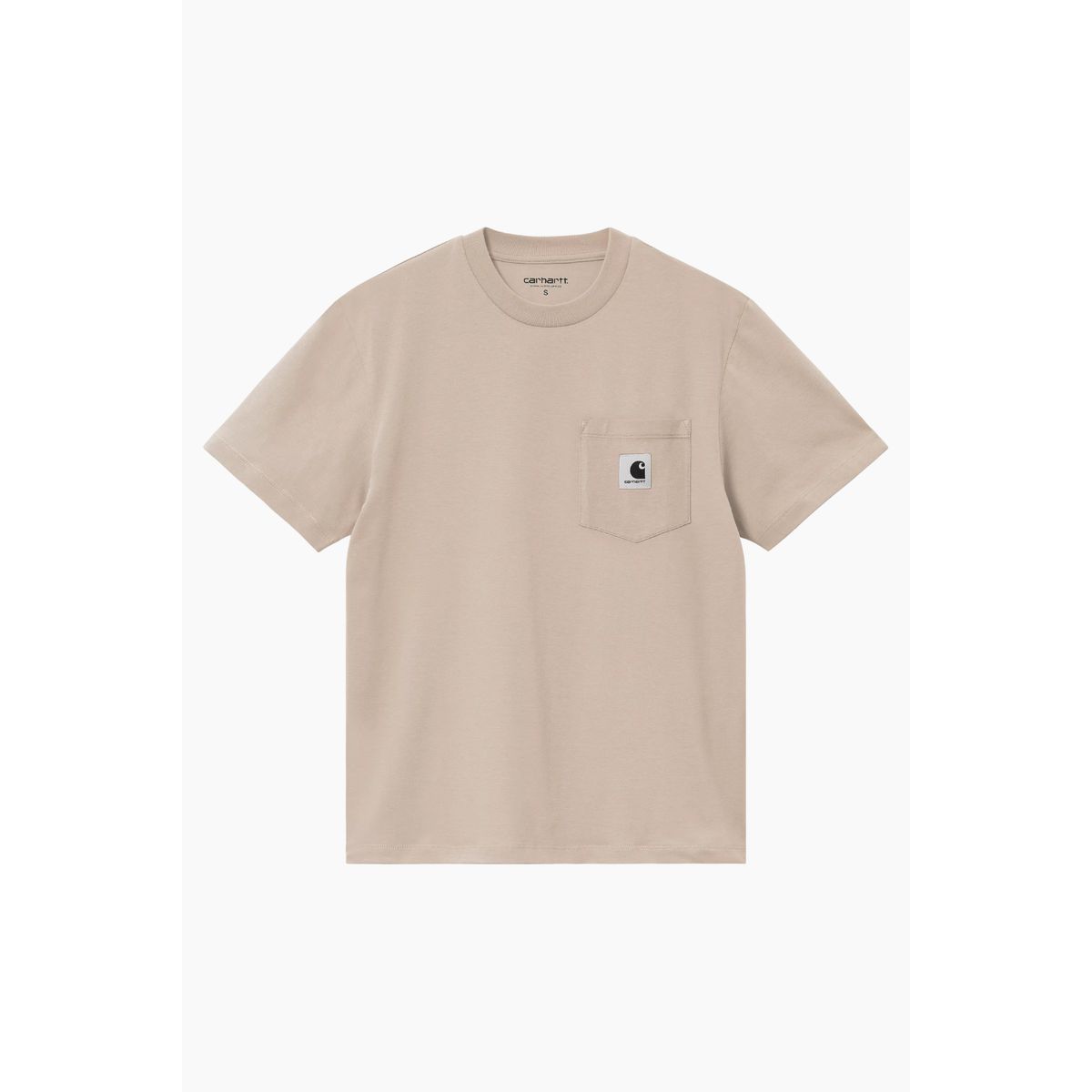 W' S/S Pocket T-shirt - Fleur De Sel - Carhartt WIP - Creme M