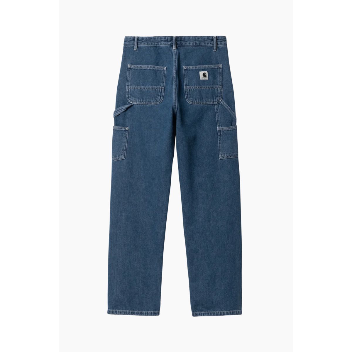 W' Pierce Pant Straight Maverick - Blue Stone Washed - Carhartt WIP - Blå 30