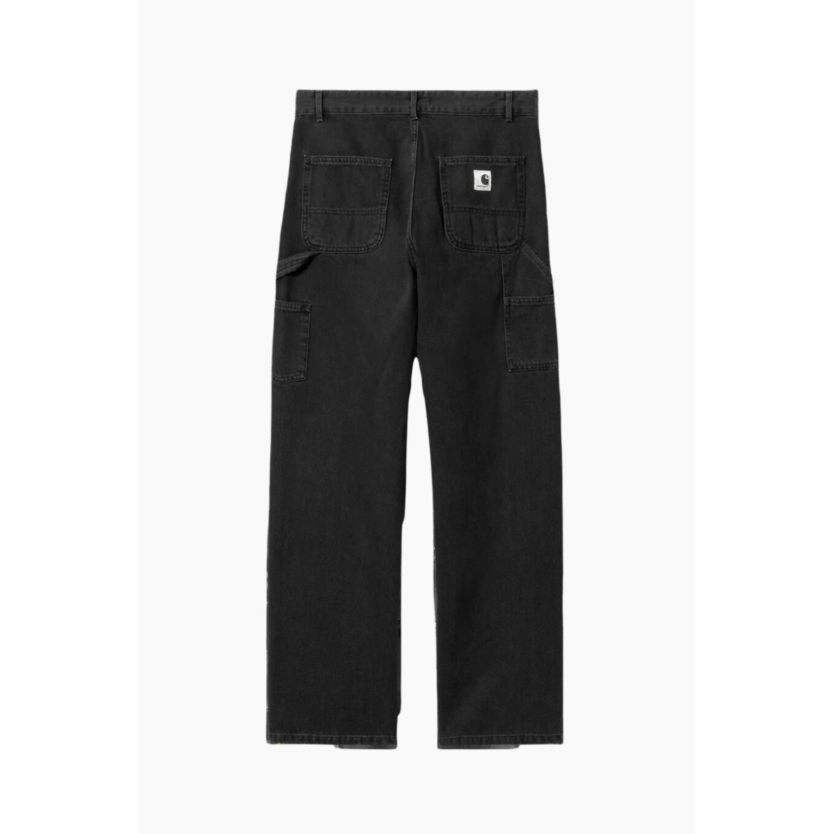 W' Pierce Pant Straight Maverick - Black Stone Washed - Carhartt WIP - Sort 25