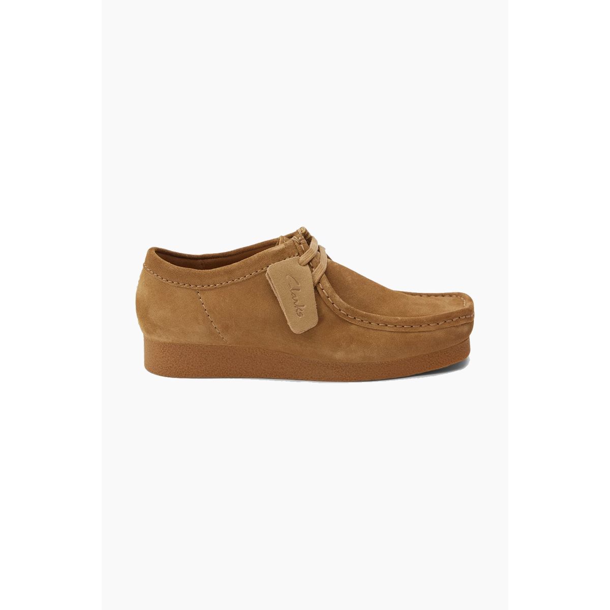 Wallabee - Dark Sand Suede - Clarks - Camel 36