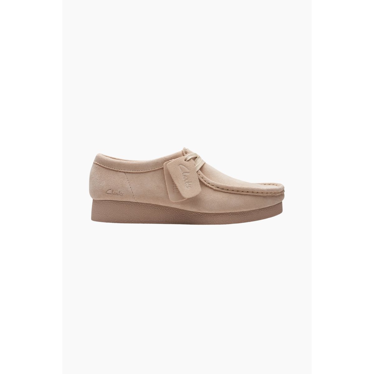 Wallabee - Sand Suede - Clarks - Creme 41