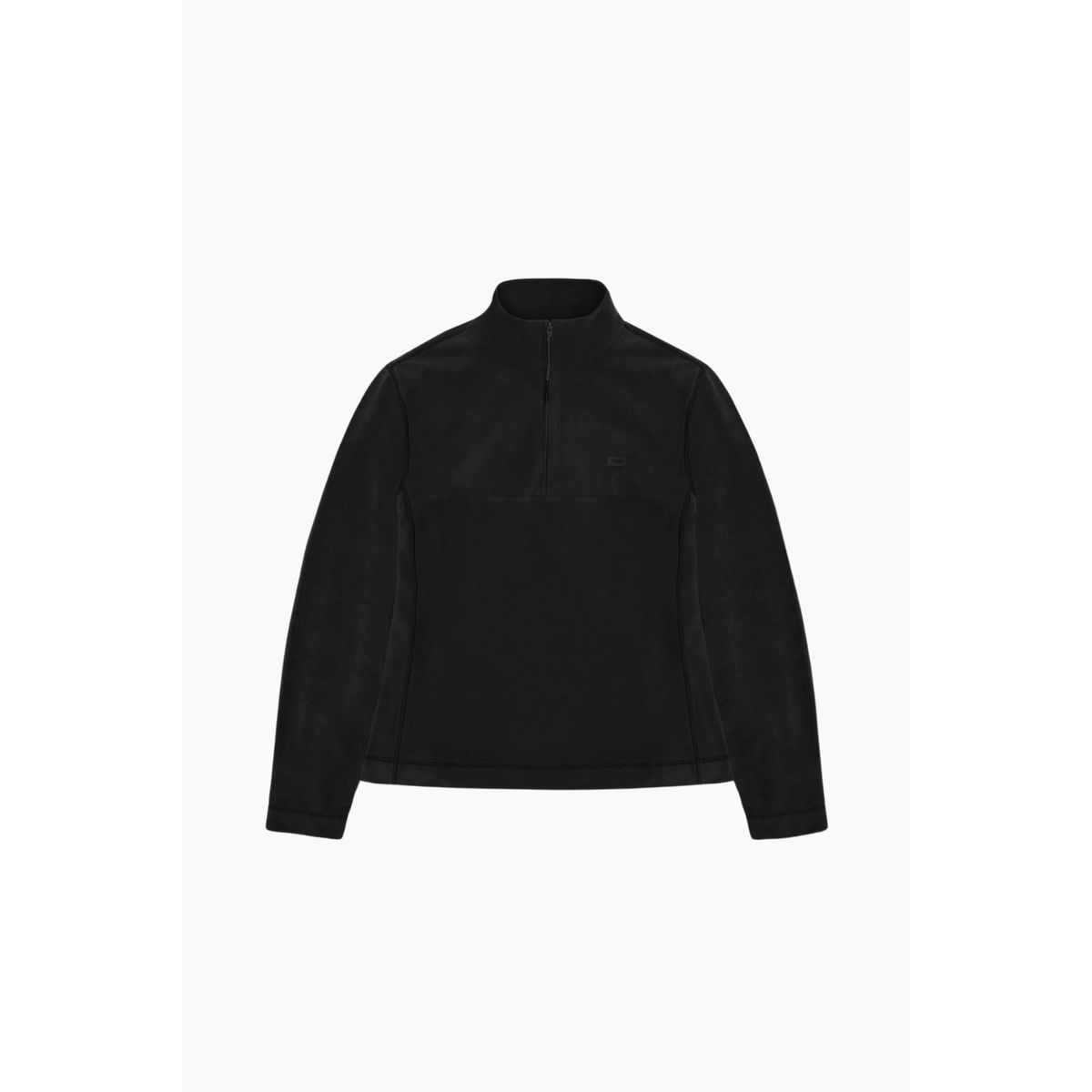 Addis Fleece Curve Half Zip - Black - Rains - Sort L