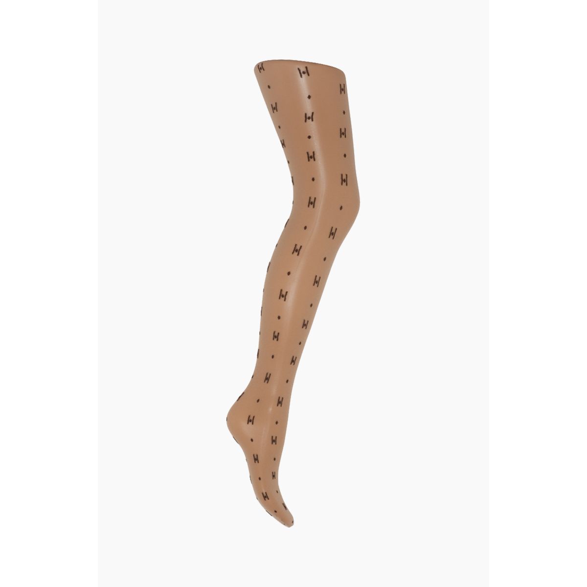 HTD Logo tights - Brown - Hype the Detail - Brun S/M