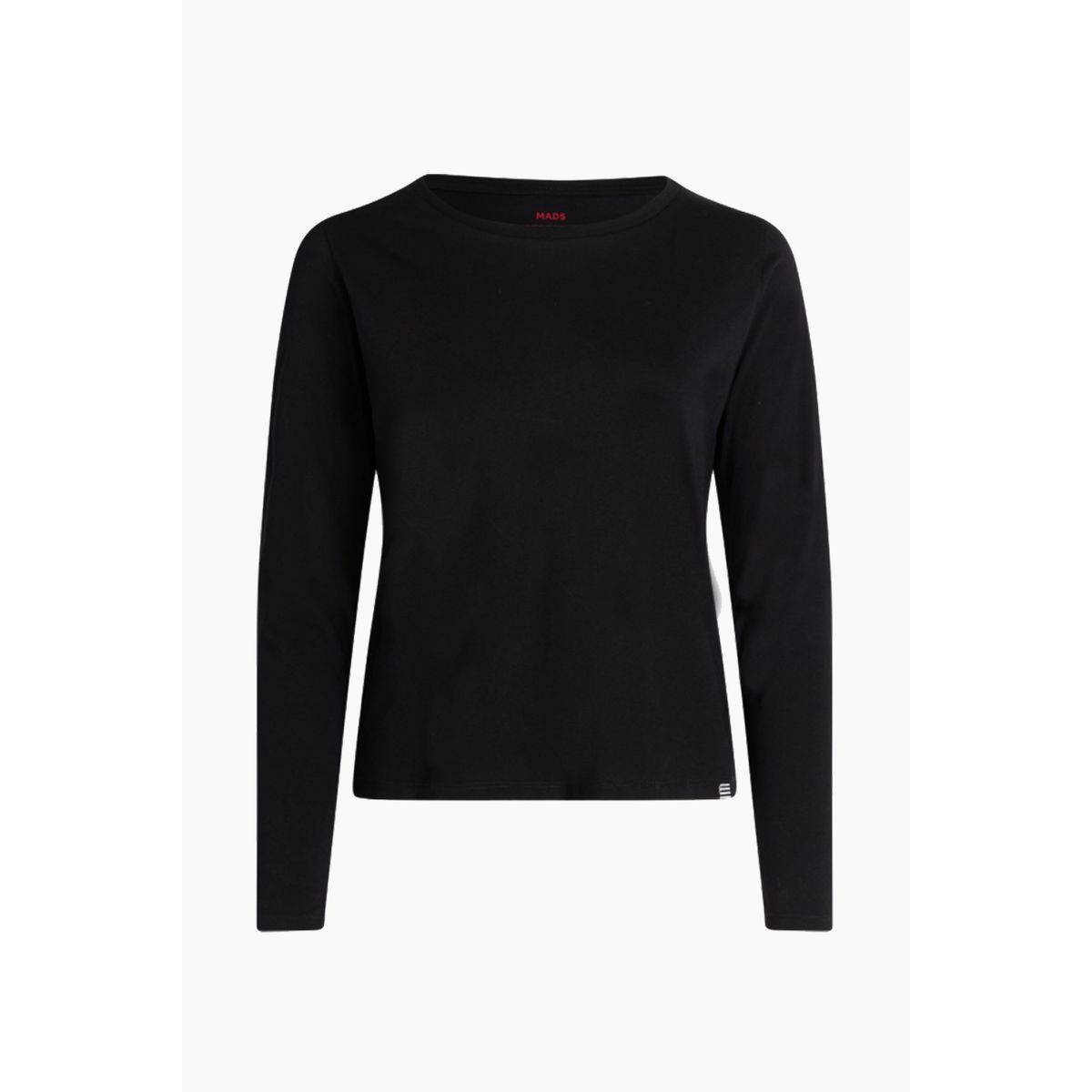 Organic Jersey Tenna Tee - Black - Mads Nørgaard - Sort XL