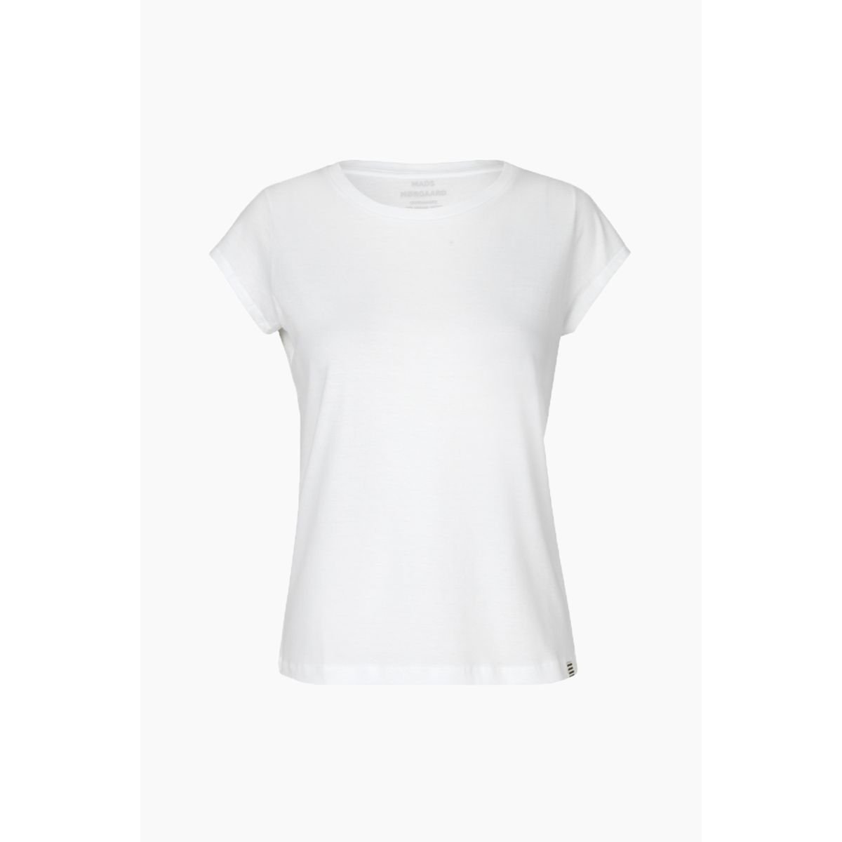 Organic Jersey Teasy Tee - White - Mads Nørgaard - Hvid XS