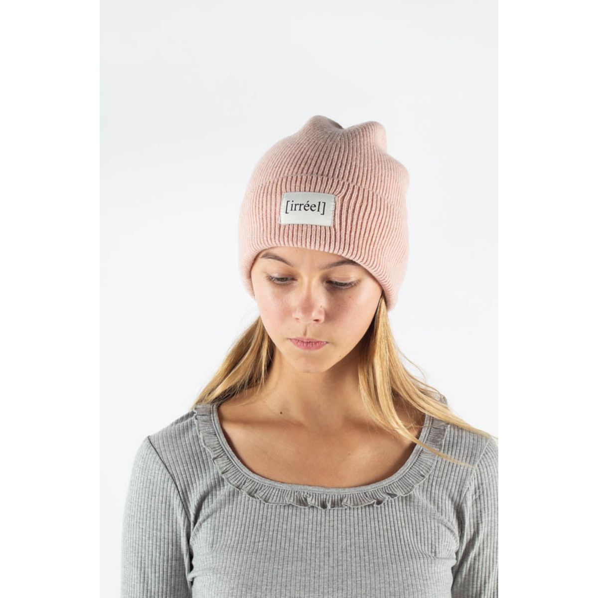 Akeelah wool Beanie - Rose - irréel - Lyserød One Size