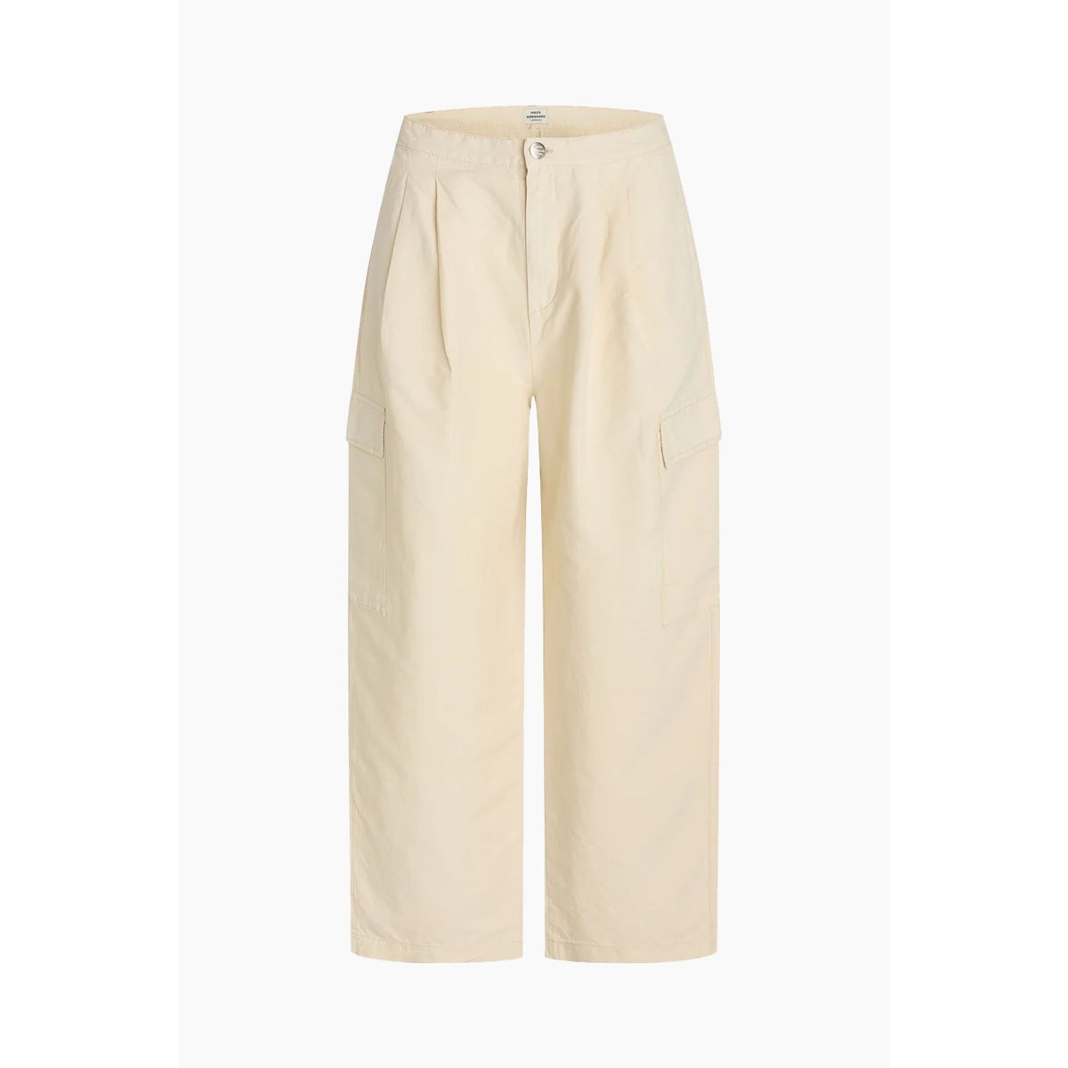 Charlotte Palma Pants - Whitecap Grey - Mads Nørgaard - Beige S