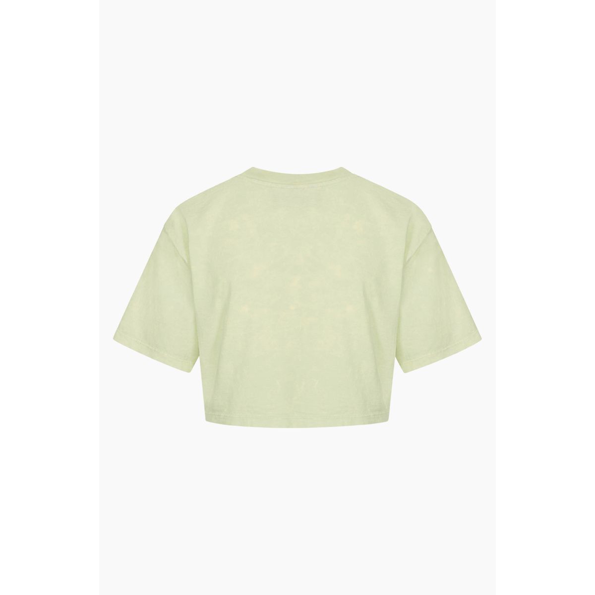 Cropped Tee Short Sleeve - Pale Green Acid - Han Kjøbenhavn - Grøn L