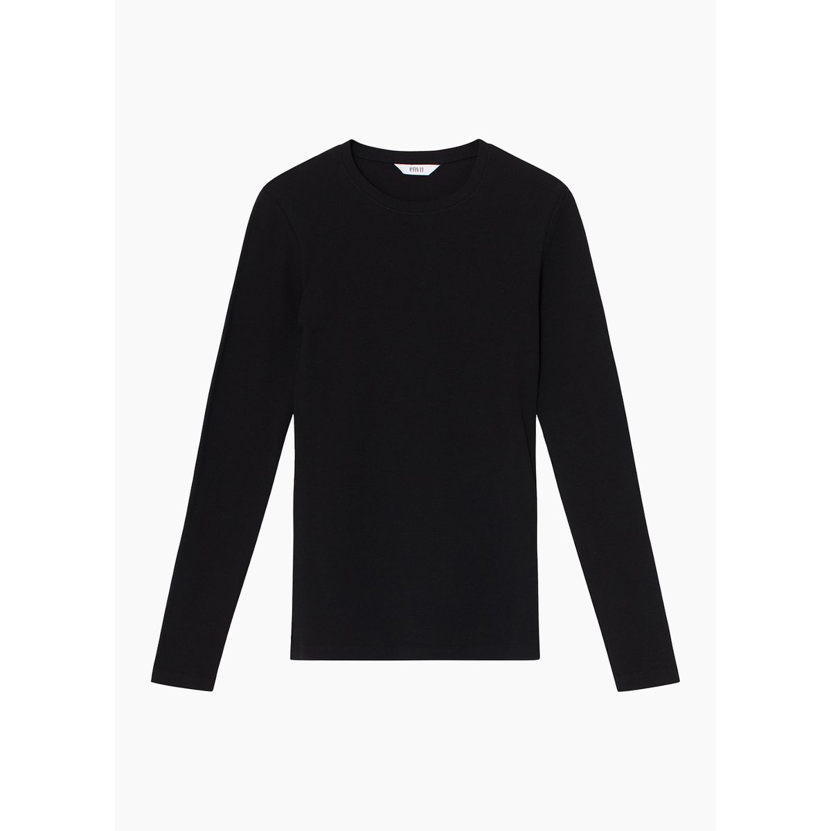 Enally LS O-N Tee - Black - Envii - Sort M