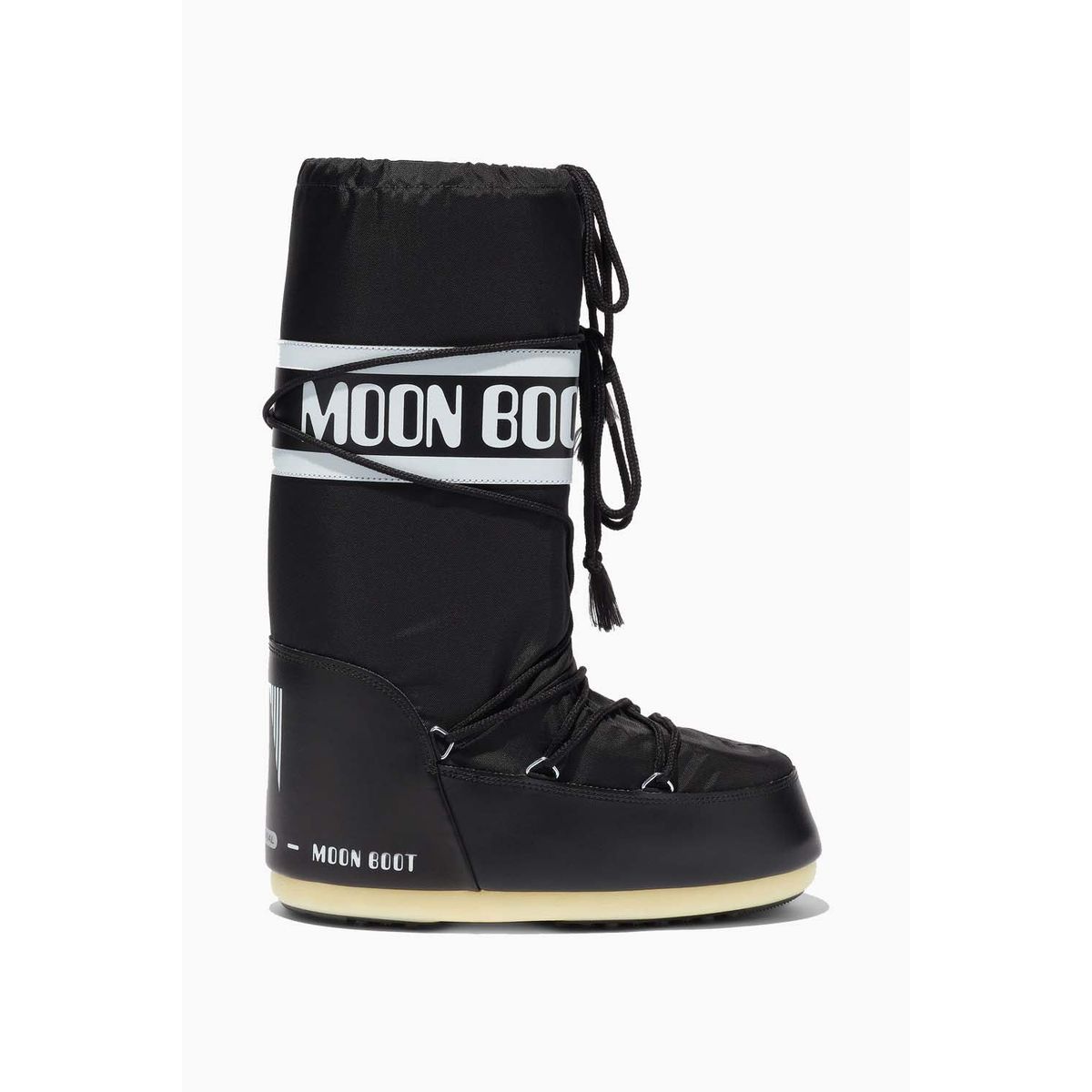 Icon Black Nylon Boots - Black - Moon Boot - Sort 39/41