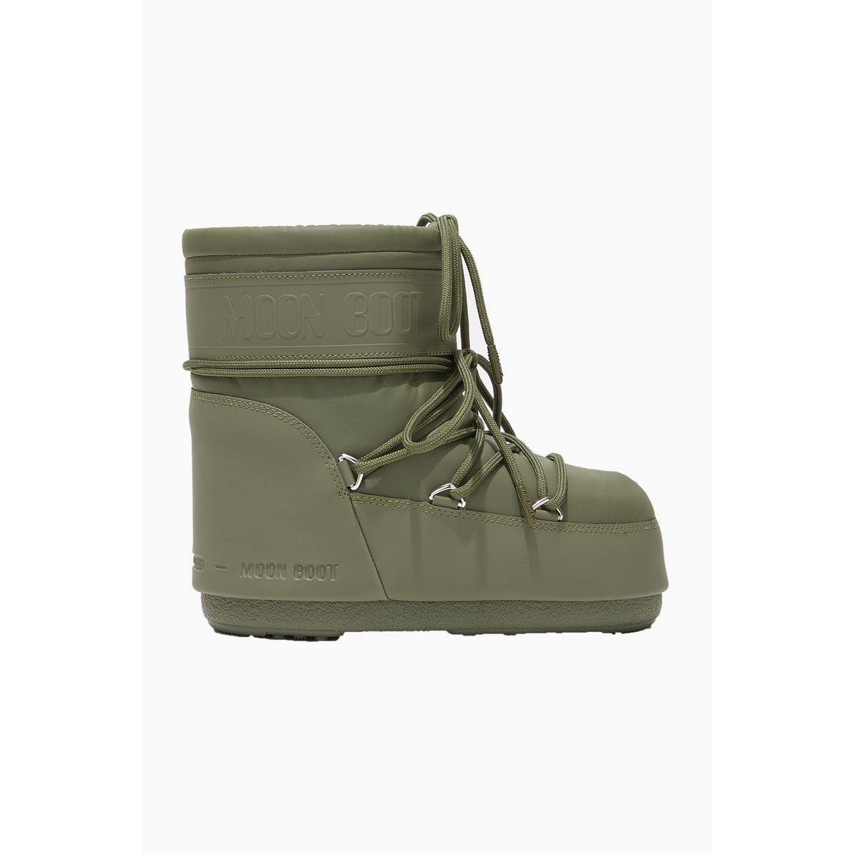 Icon Low Rubber Boots - Khaki - Moon Boot - Army 36/38