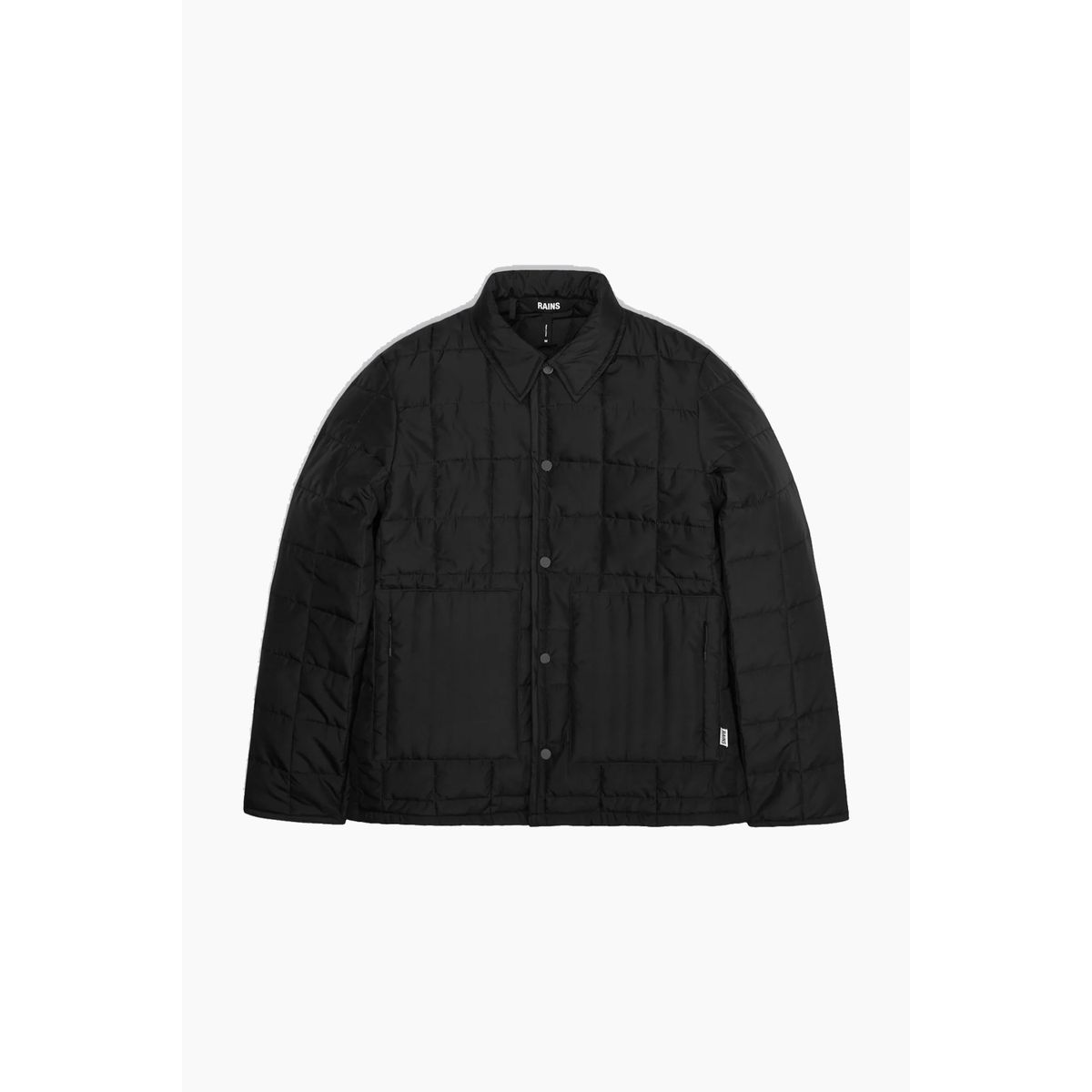 Liner Shirt Jacket W1T1 - Black - Rains - Sort M