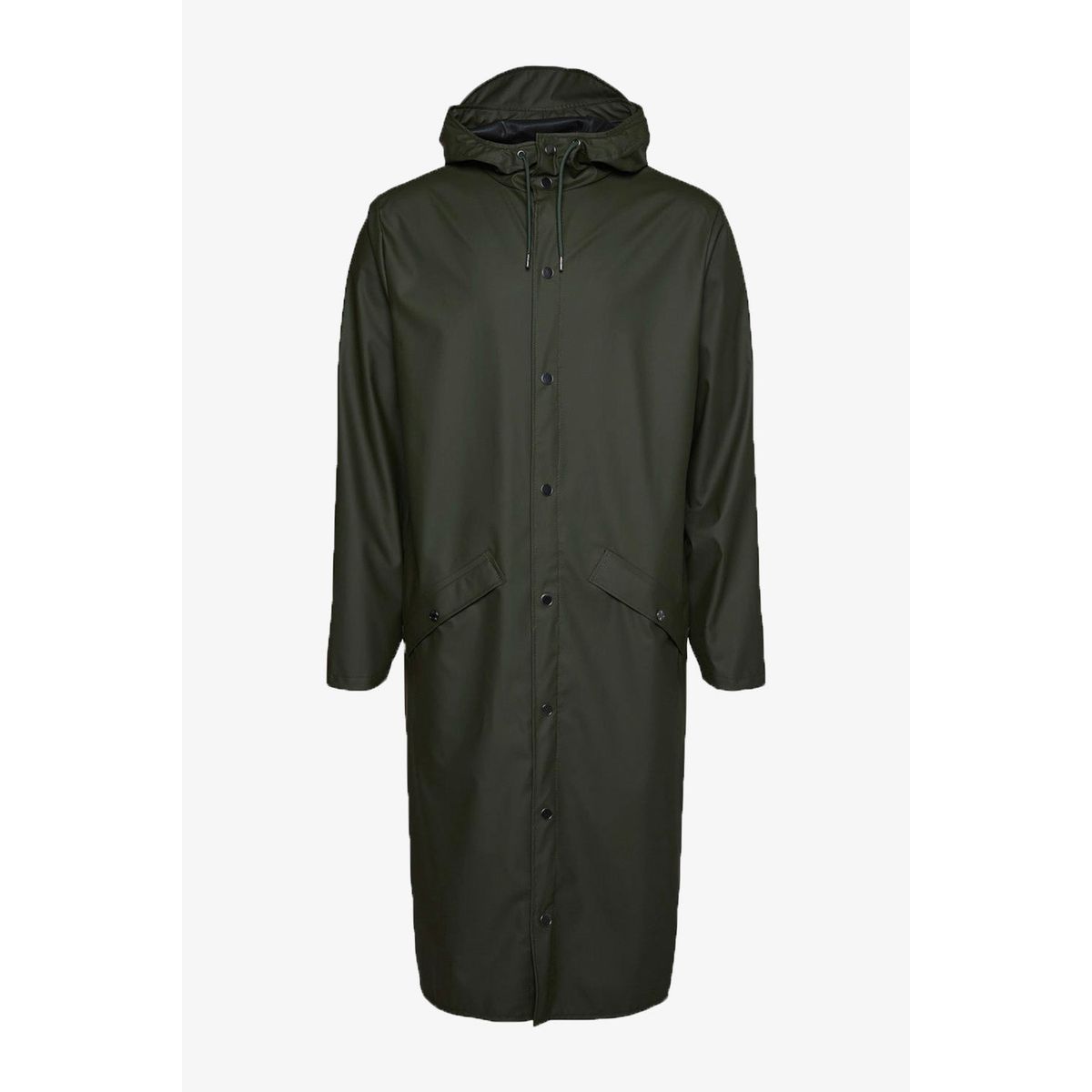 Longer Jacket W3 - Green - Rains - Grøn XL