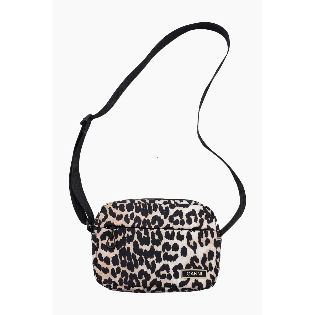 Recycled Tech Festival Bag - Leopard - GANNI - Leopard One Size