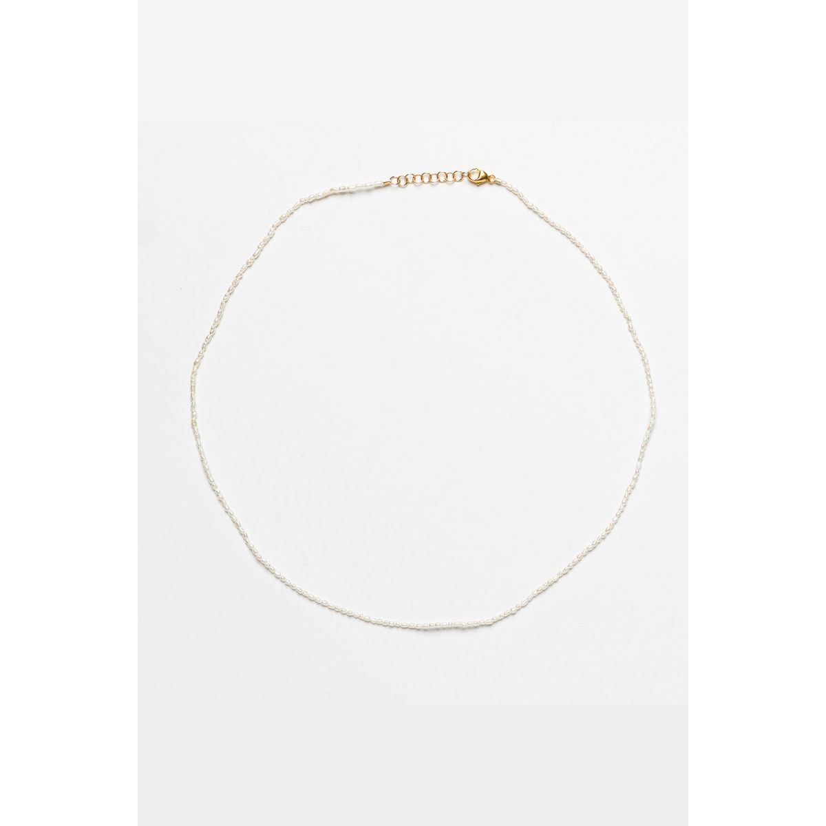 Tiny Pearl Necklace - Guld - Sorelle - Guld One Size