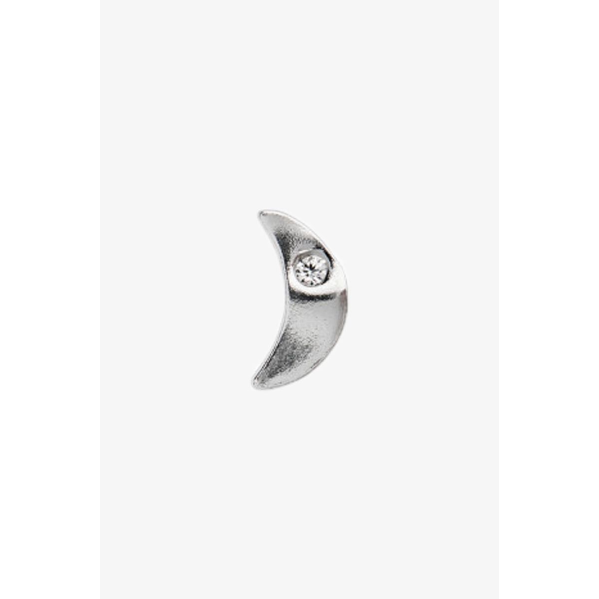 Tout Petit Bella Moon Earring - Silver - Stine A - Sølv One Size