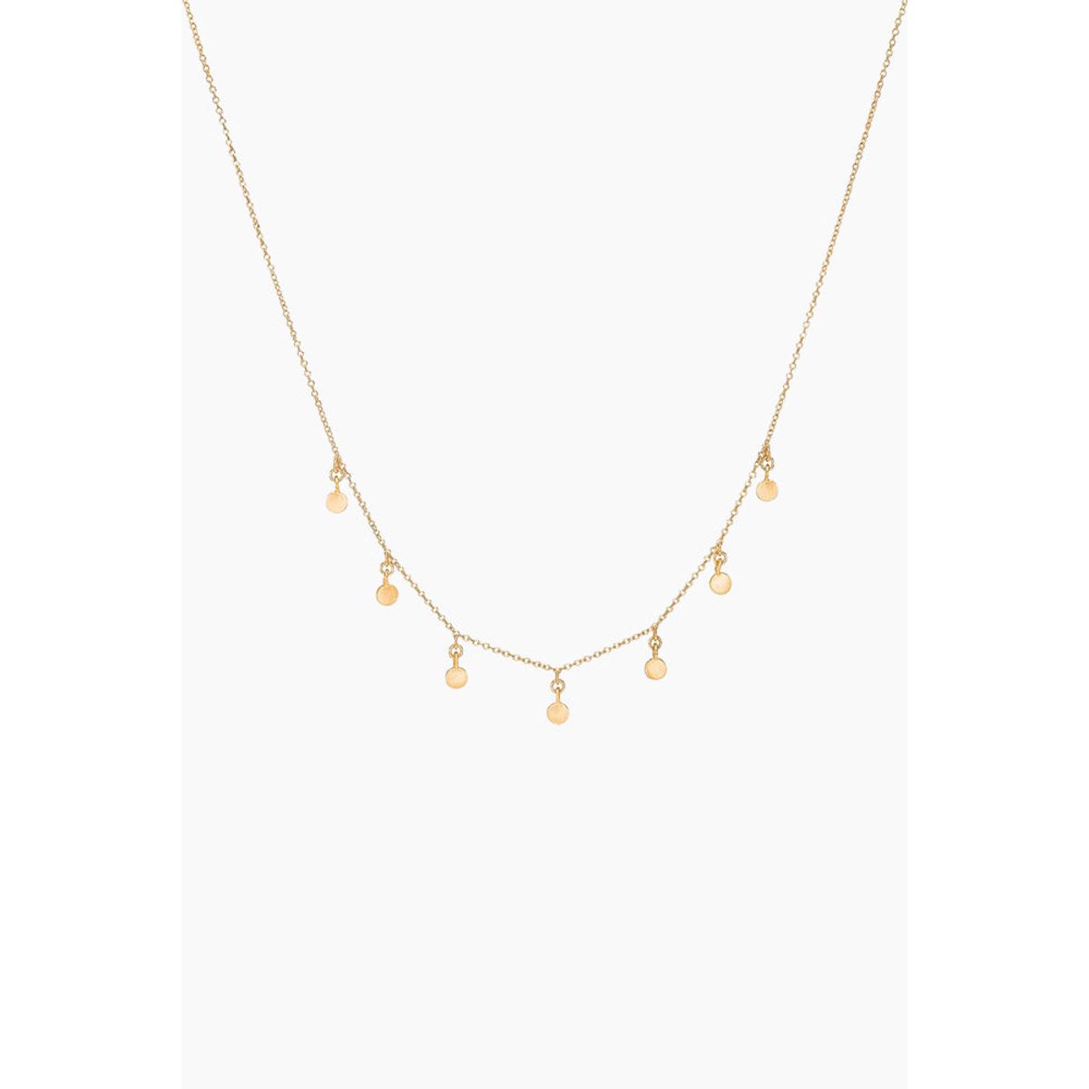 Raindrops Choker - Gold - ENAMEL - Guld One Size