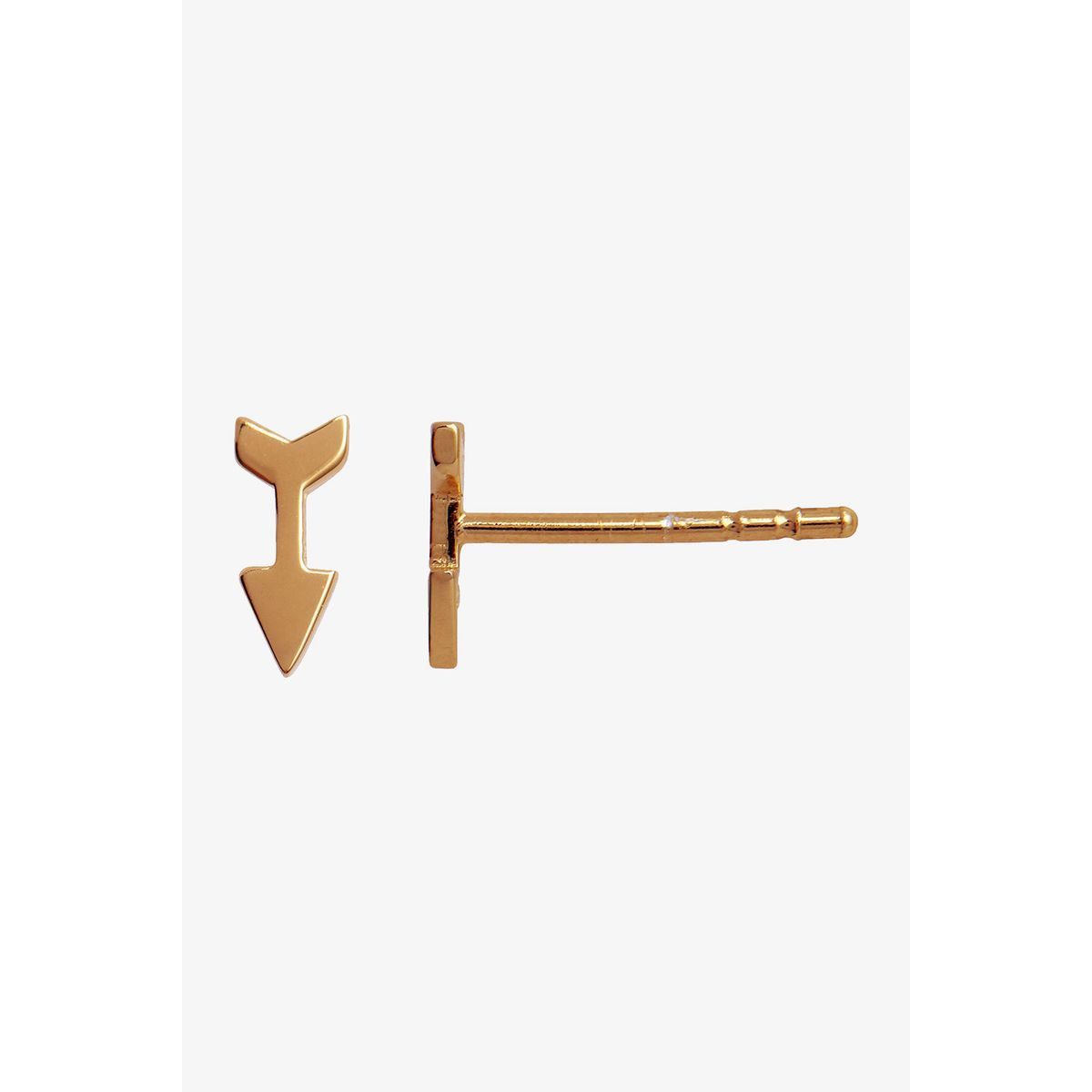 Petit Love Arrow Earring Piece - Gold - Stine A - Guld One Size