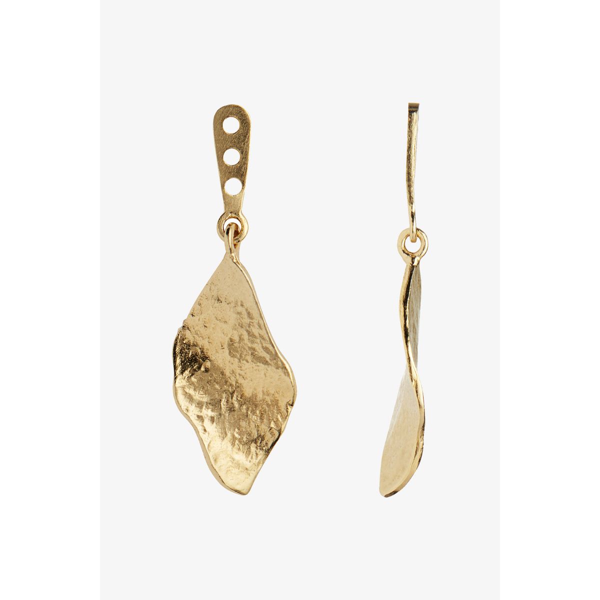 Ile De L'Amour Behind Ear-Earring - Gold - Stine A - Guld One Size