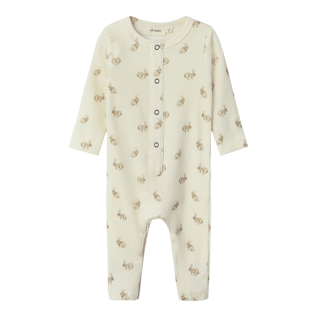 Lil Atelier Lavo Emo Slim Suit - Turtledove/Rabbit - 56 cm