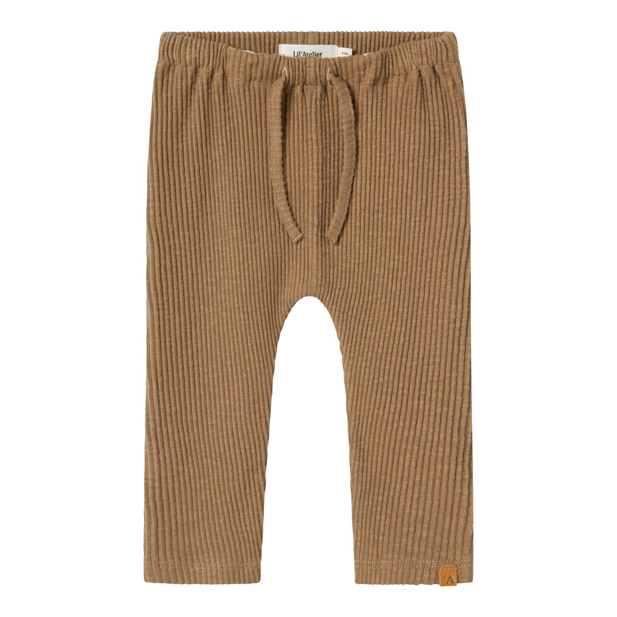 Lil Atelier Rajo Mat Loose Pant - Petrified Oak - 56 cm