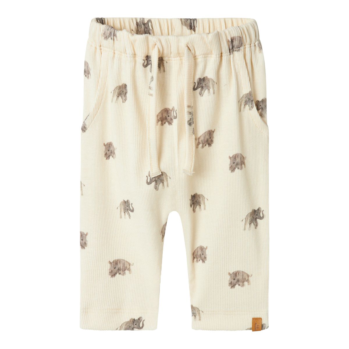 Lil Atelier Gavo Ert Loose Pants - Turtledove - 56 cm