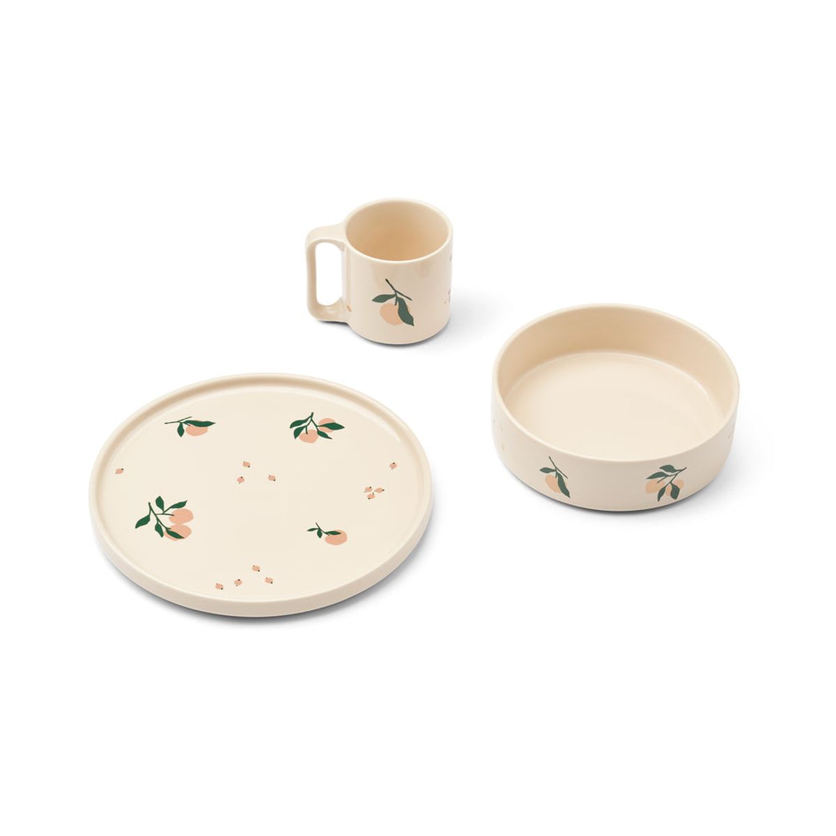 Liewood Camren Porcelain Tableware Set - Peach