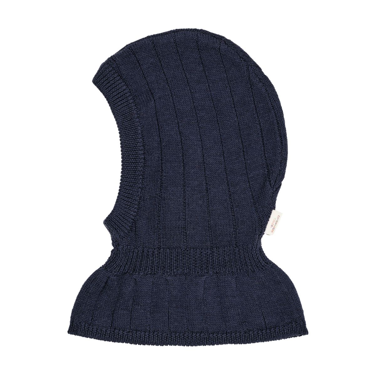 Copenhagen Colors Elefanthue i Merino Rib - Navy - 48-50/ 9 mdr.- 3 år