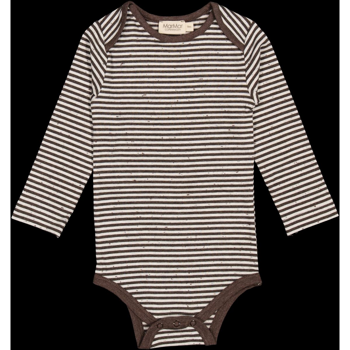 MarMar Ben Modal Body - Deep Choco Stripe - 56 cm / 2 mdr.