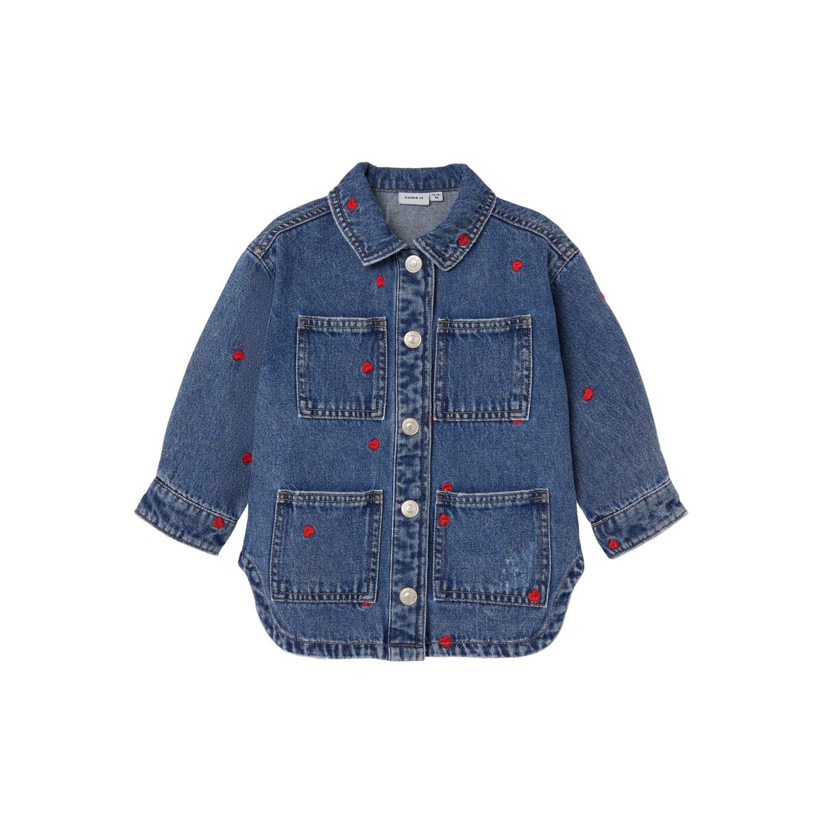 Name It Kathy Denim Jacket - Medium Blue Denim - 80 cm